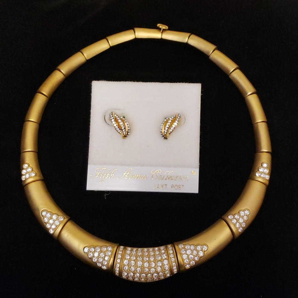Necklace and Earrings